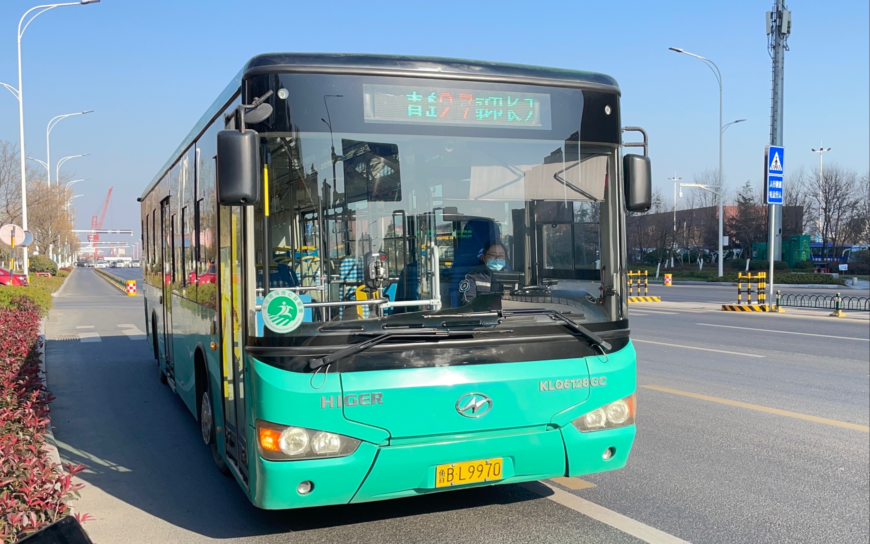 【青岛公交·pov07】【奇幻天气】青岛真情巴士西海岸27路全程pov(海