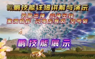 Télécharger la video: 【妄想山海】鲲鹏技能详细演示，凤凰出神，元神出窍，黑洞瞬移，闪电龙卷风，空气斩，初步详细讲解!!!