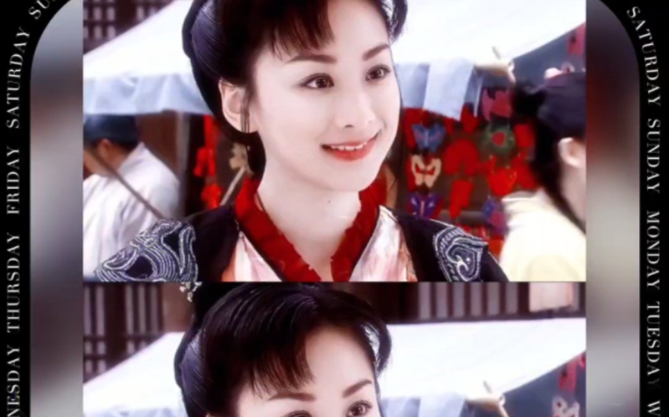 穆婷婷古装扮相很灵动嗒