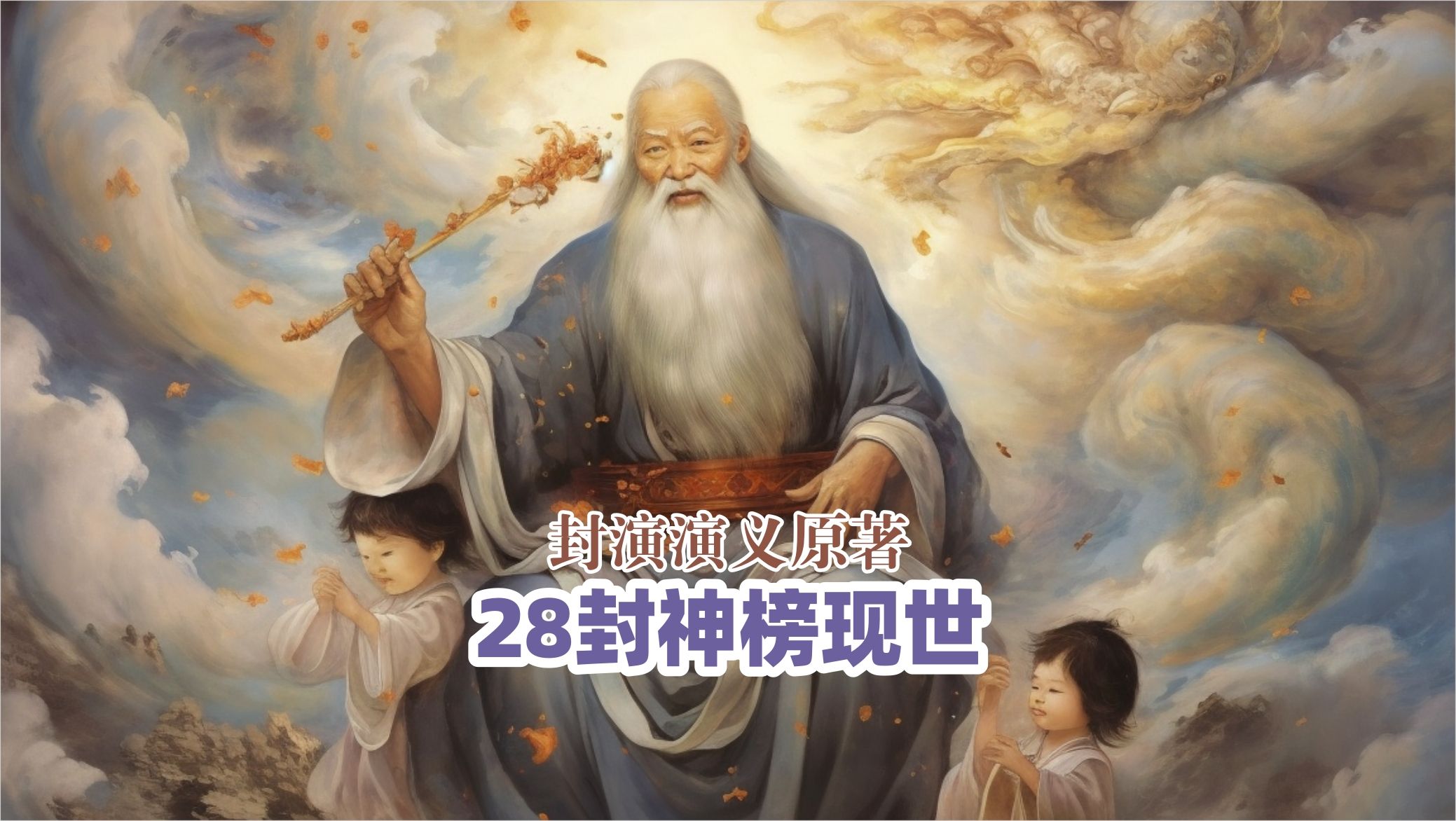 《封神原著》28集:封神榜现世丨鸿钧老祖和女娲娘娘为何要帮昊天组建天庭?哔哩哔哩bilibili