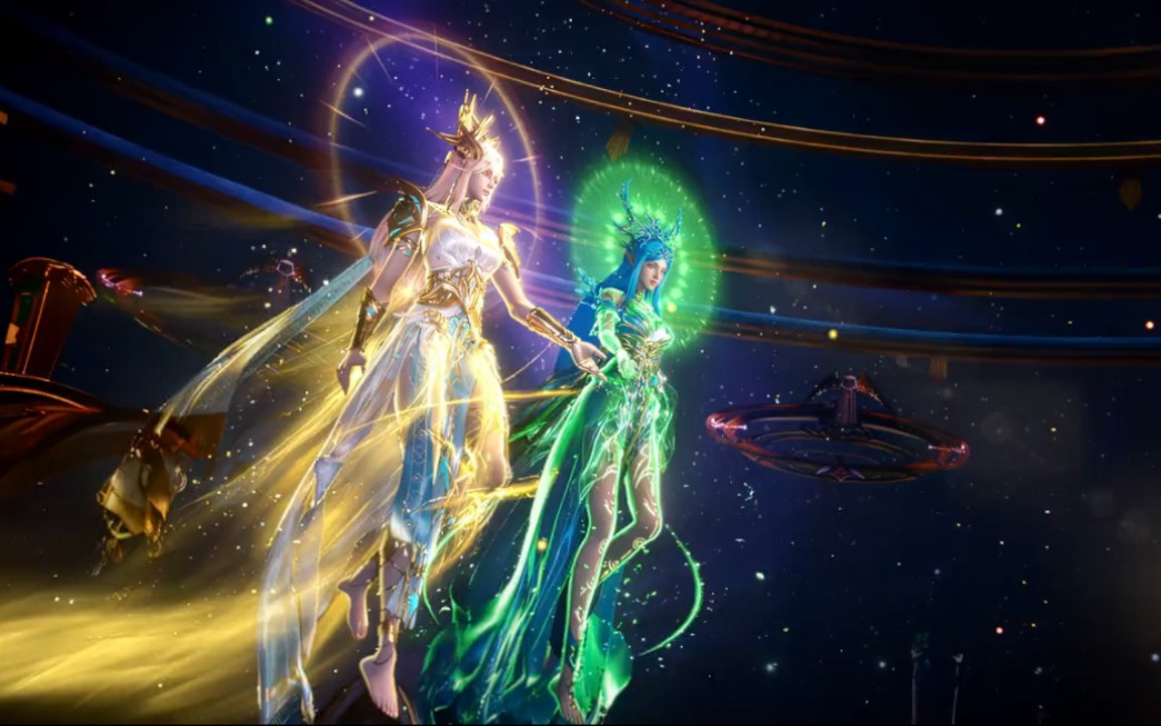 自然女神和光明女神能否打得过魔神皇 #神印王座龙皓晨双神加身燃炸