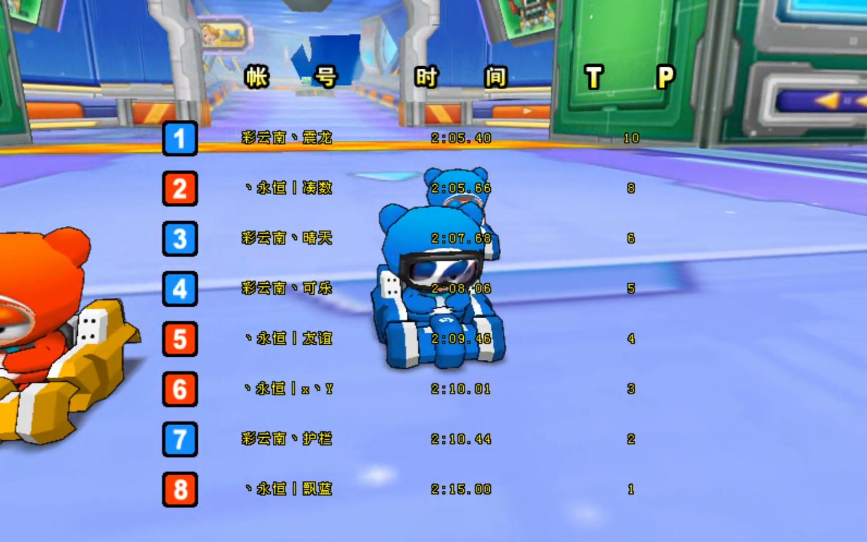 【跑跑卡丁车】重生2010年pro-sr交流赛 彩云南车队vs永恒车队