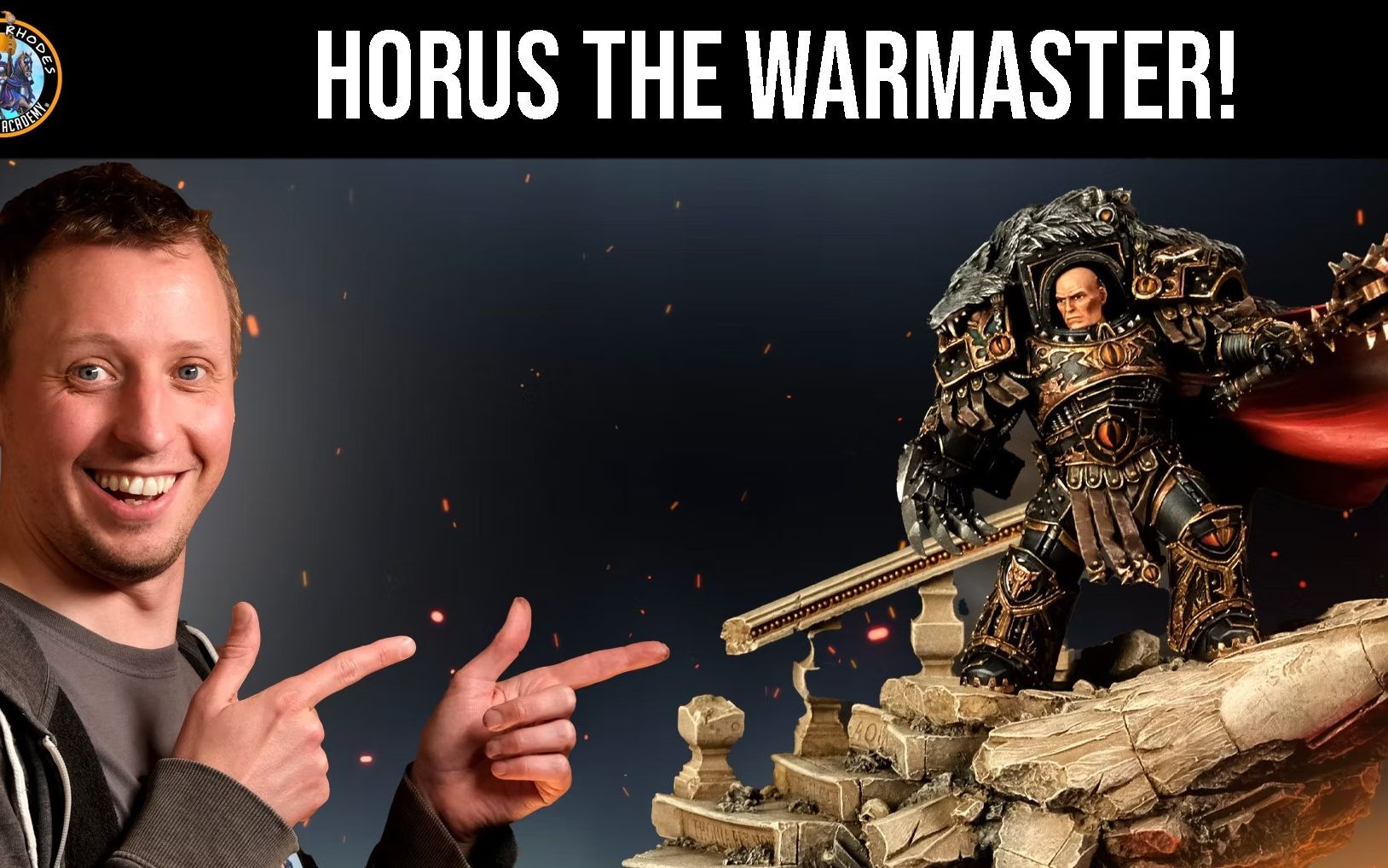 howtopainthorusthewarmasterhorusheresy战锤荷鲁斯叛乱30k战帅