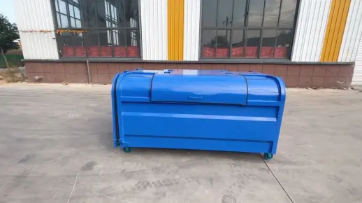 勾臂垃圾箱 户外可移动垃圾中转箱 大容量环卫垃圾收集箱
