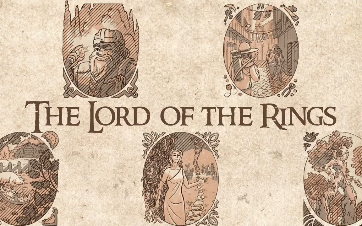 [图]【英语】The Lord of the Rings Mythology Explained 魔戒解读