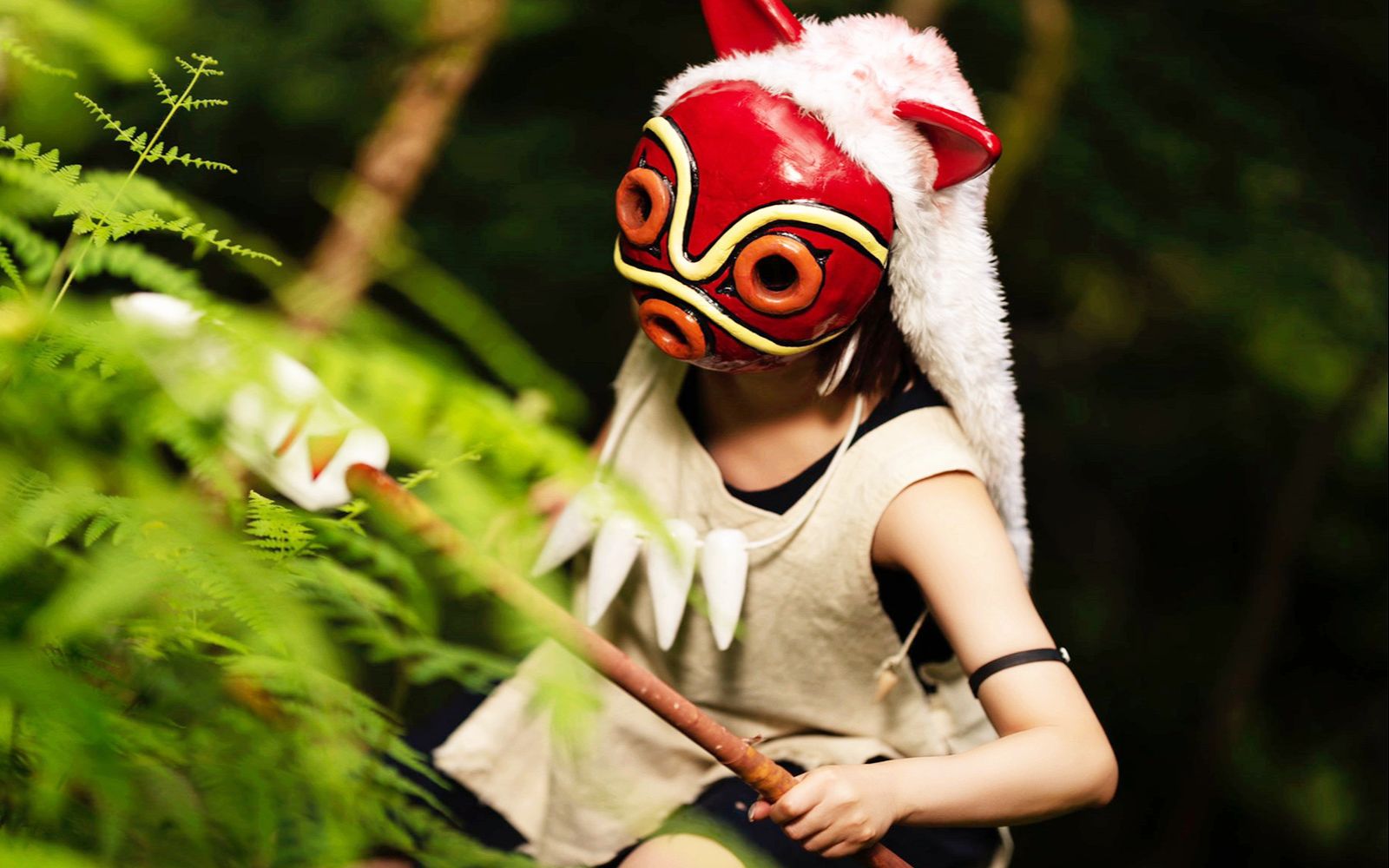 宫崎骏动漫cos《幽灵公主》还原度超高!