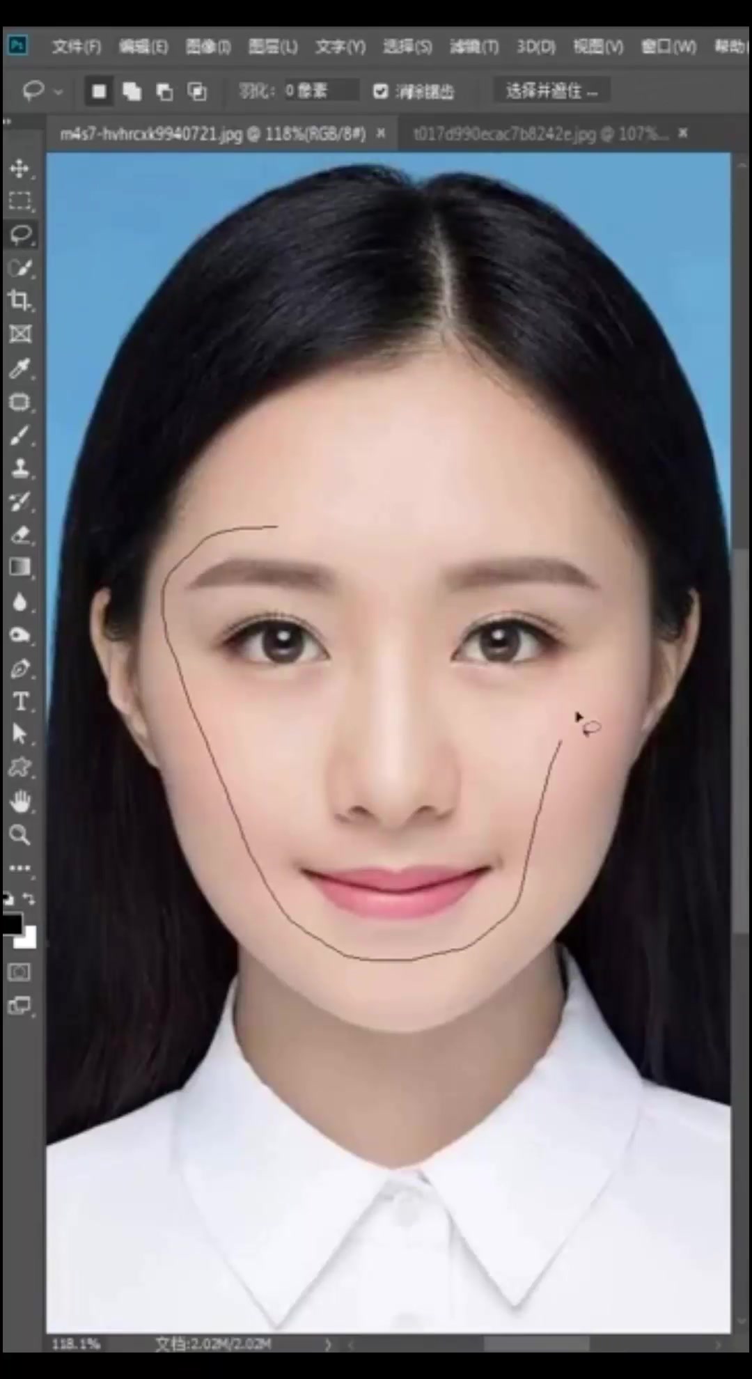 ps教程--人物快速换脸,一分钟轻松学会