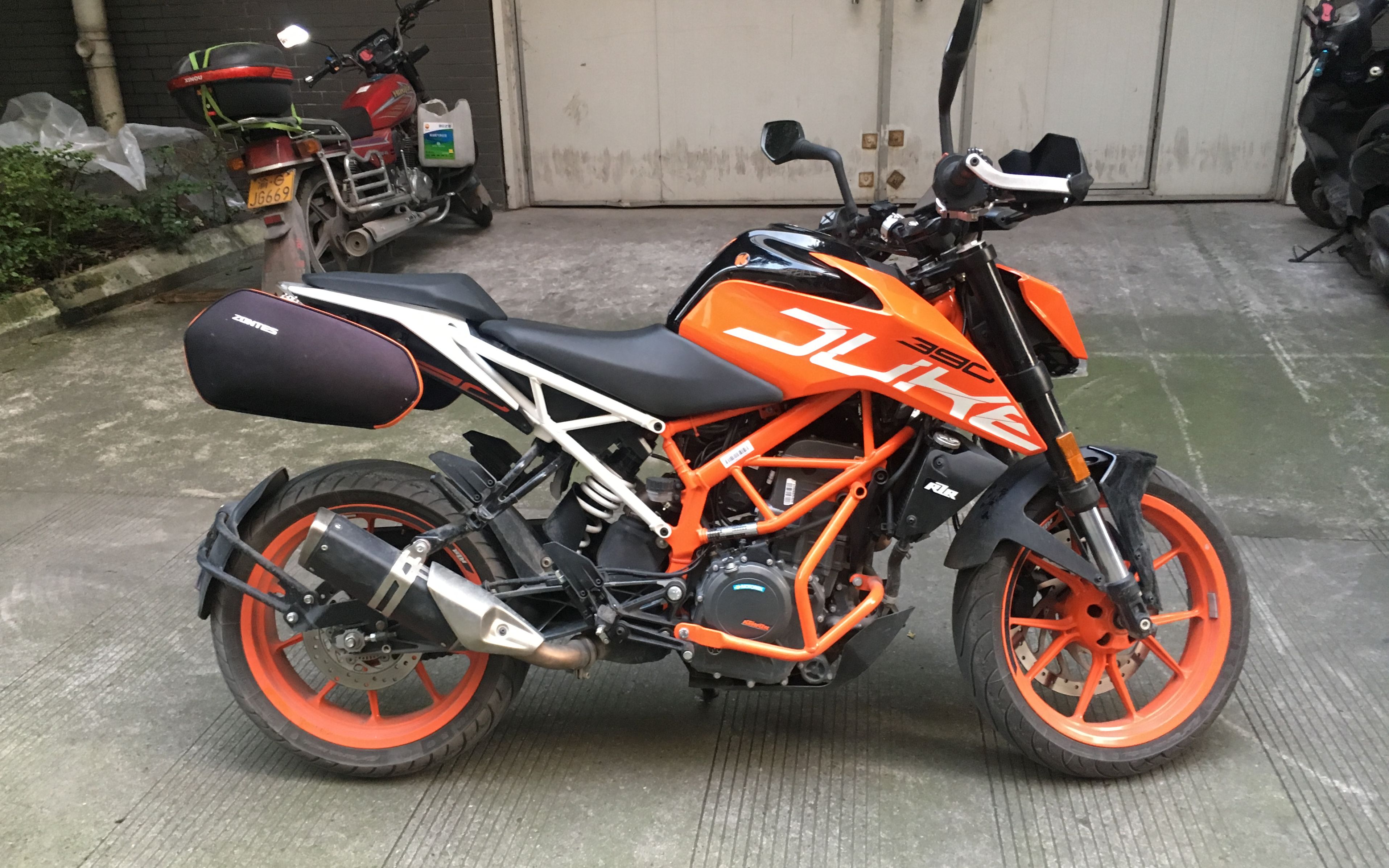 換新dukektm390騎得賊開心