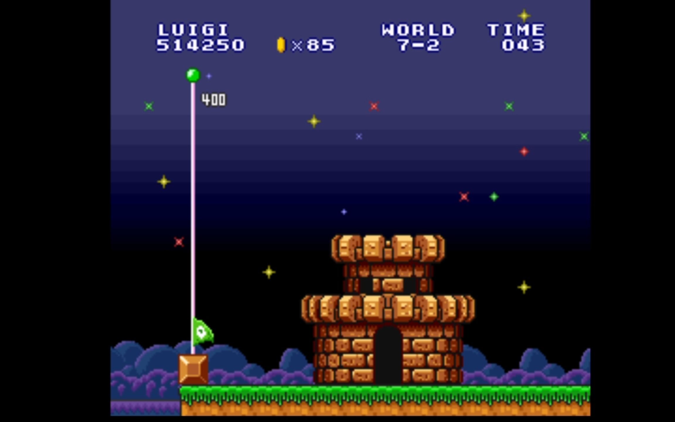 【sfc超级马里奥全明星】the lost levels 路易吉 (4) 七八大关