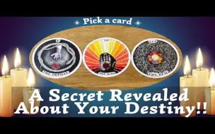 Download Video: （瑞典NL）揭示蕴藏在你命运中的一个秘密 无时限选牌 Secret Revealed About Your Destiny_🕯️🌙✨