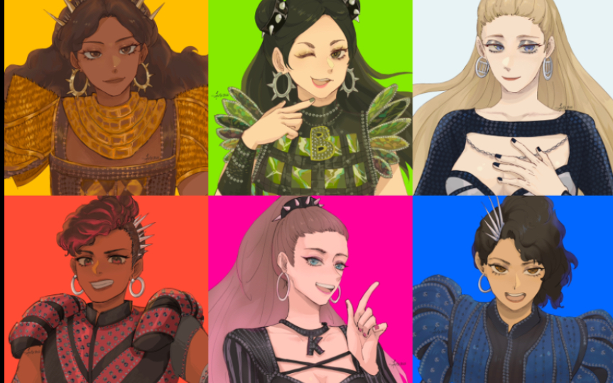 【音乐剧six】六位皇后,但是拖鞋超人