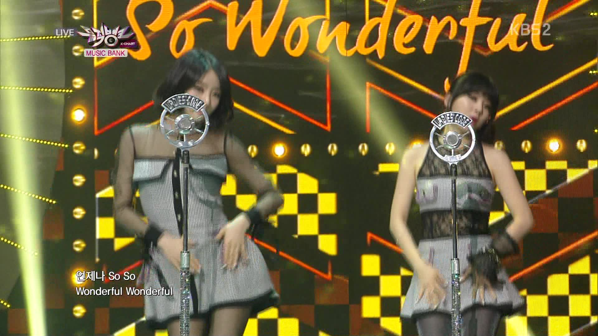 [图]140314 音乐银行 Ladies' Code So Wonderful