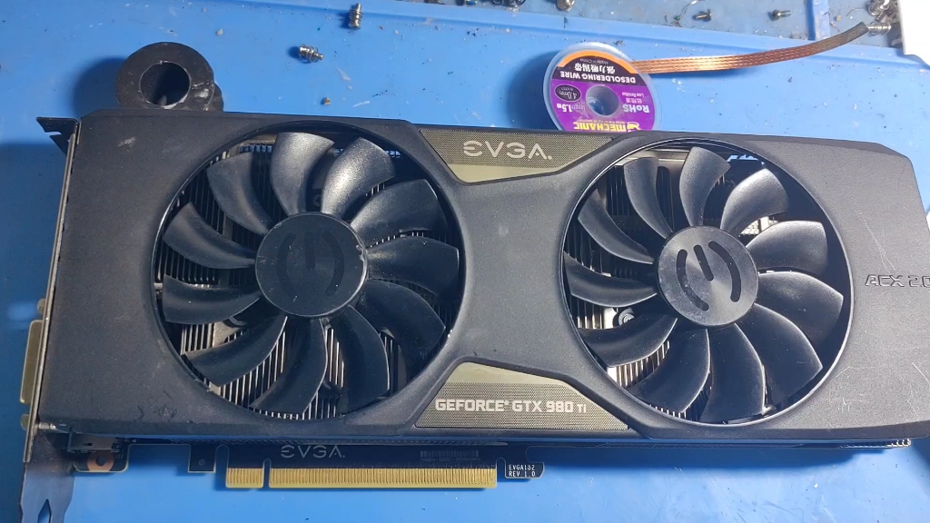 evga980ti显卡短路烧板维修哔哩哔哩bilibili