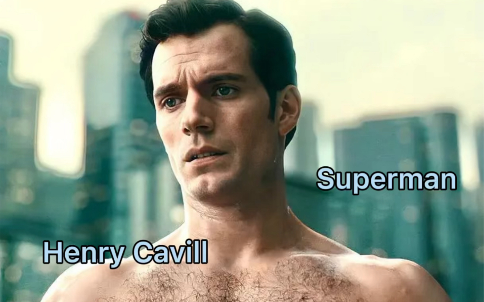 最爱的大超史上最性感的男人超人亨利ⷮŠ卡维尔Henry Cavill,食物链顶端哔哩哔哩bilibili