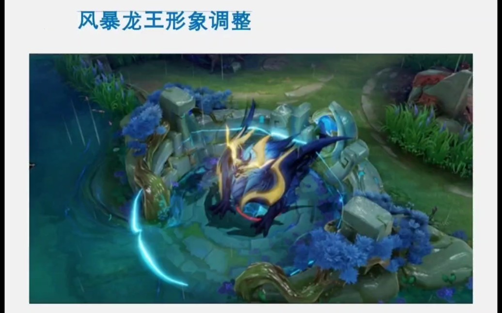 王者荣耀风暴龙王新模型,18:40后体验服上线,20:00整,官方将在体验服