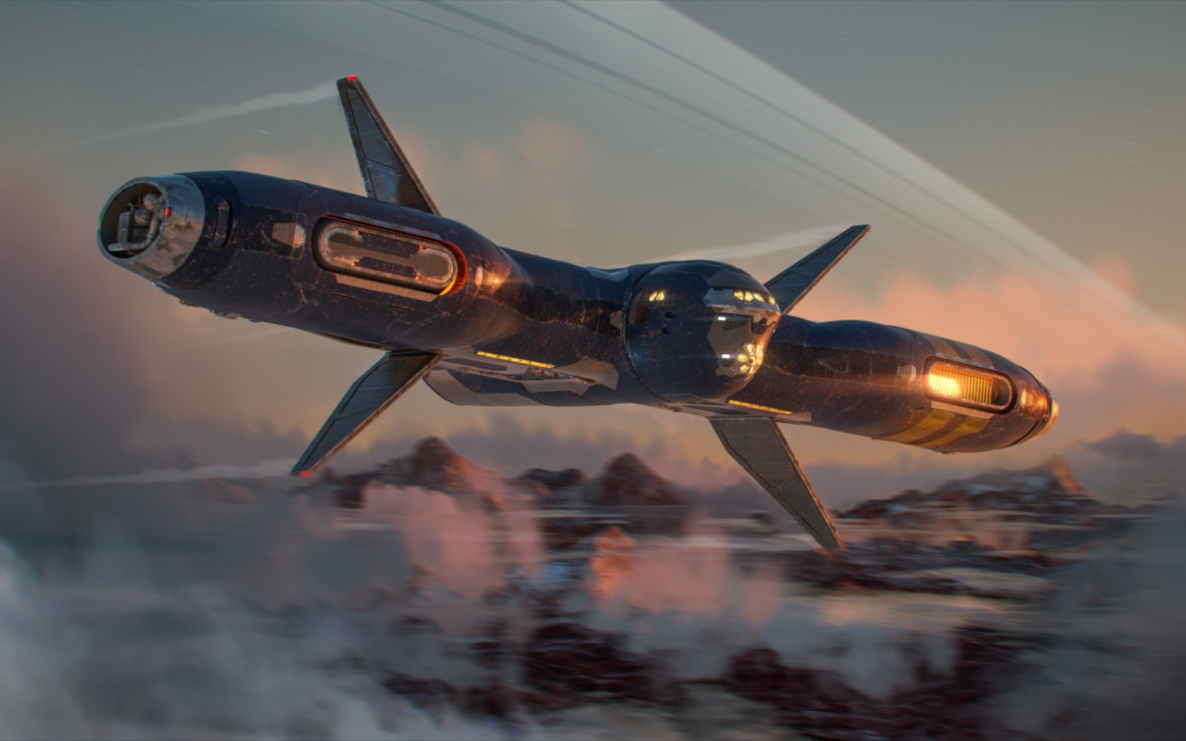 【科幻飞行器】反重力空天侦察机_哔哩哔哩_bilibili