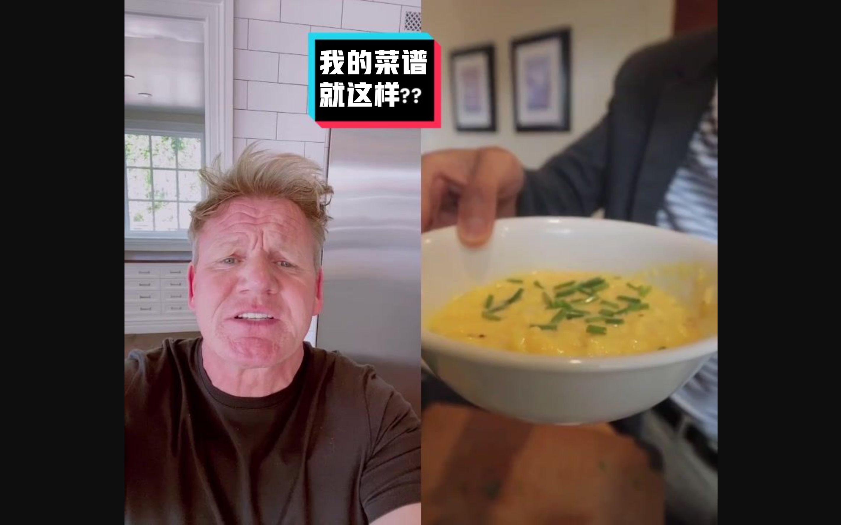 戈登拉姆齐地狱厨神毒舌吐槽看看我的蛋受不受欢迎yyy字译组