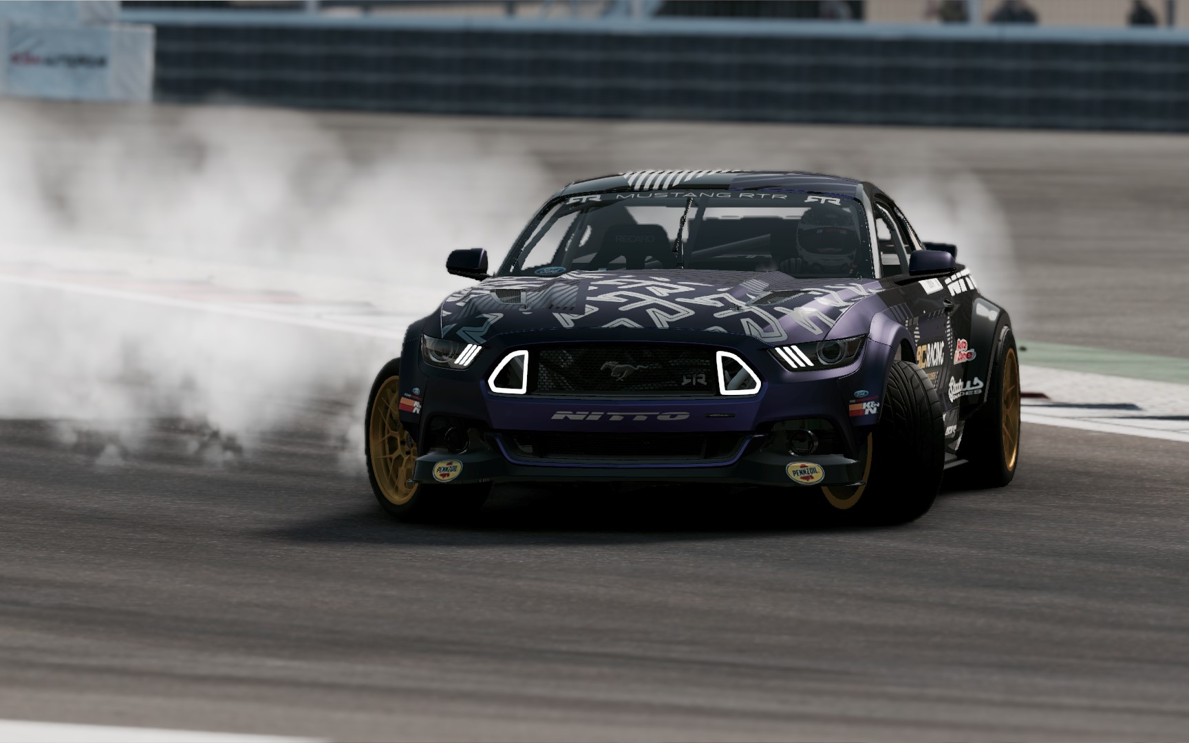 赛车计划2疯狂逮虾糊福特野马rtr迪拜漂移秀结尾附车辆调校