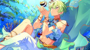 偶像梦幻祭2】巴日和国创池mv衣装人鱼日和加鬣狗俊_哔哩哔哩bilibili