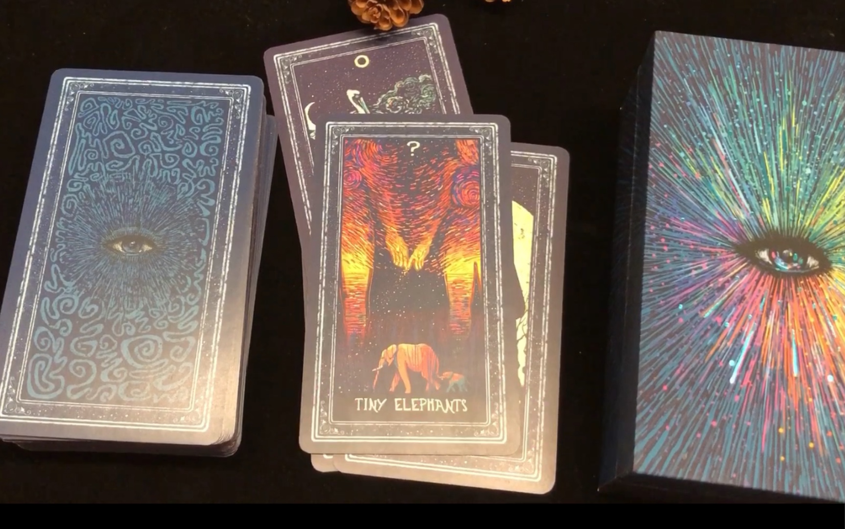 【透特塔罗牌】灵感牌-大小象 【牌意解读】【塔罗牌科普】棱镜塔罗牌