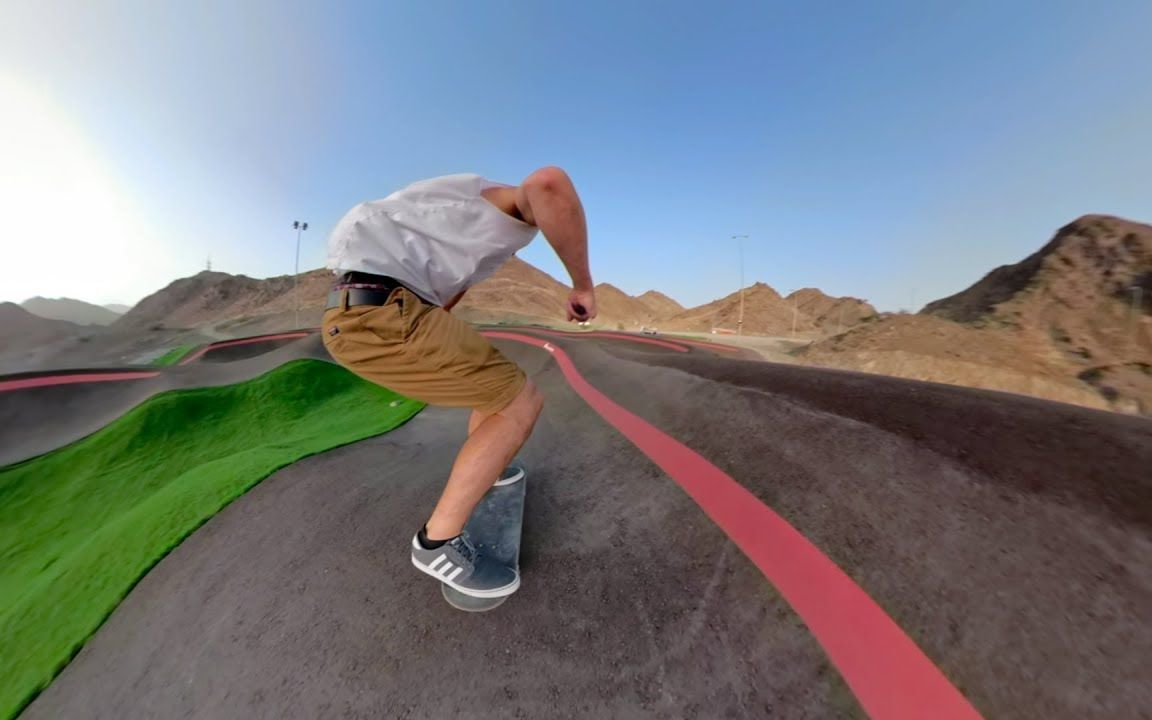 滑板大波浪|gopro获奖大海草