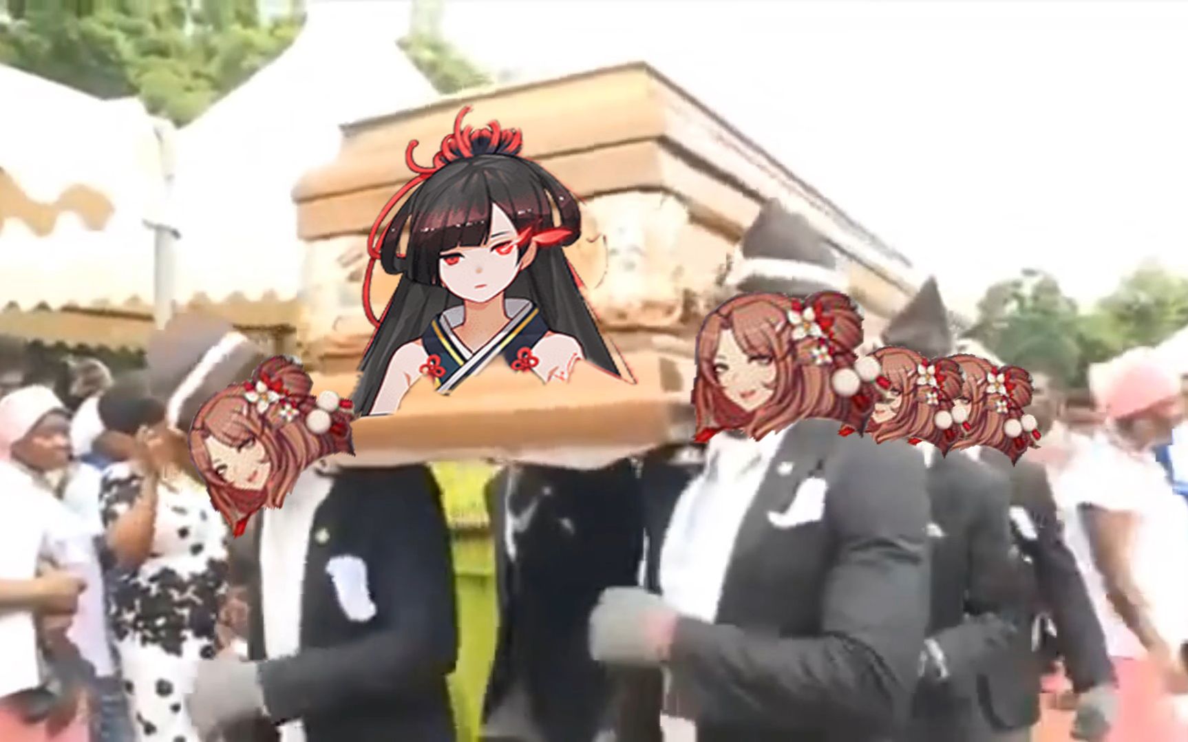 全员镜姬建议改成镜姬一亮黑哥亮相