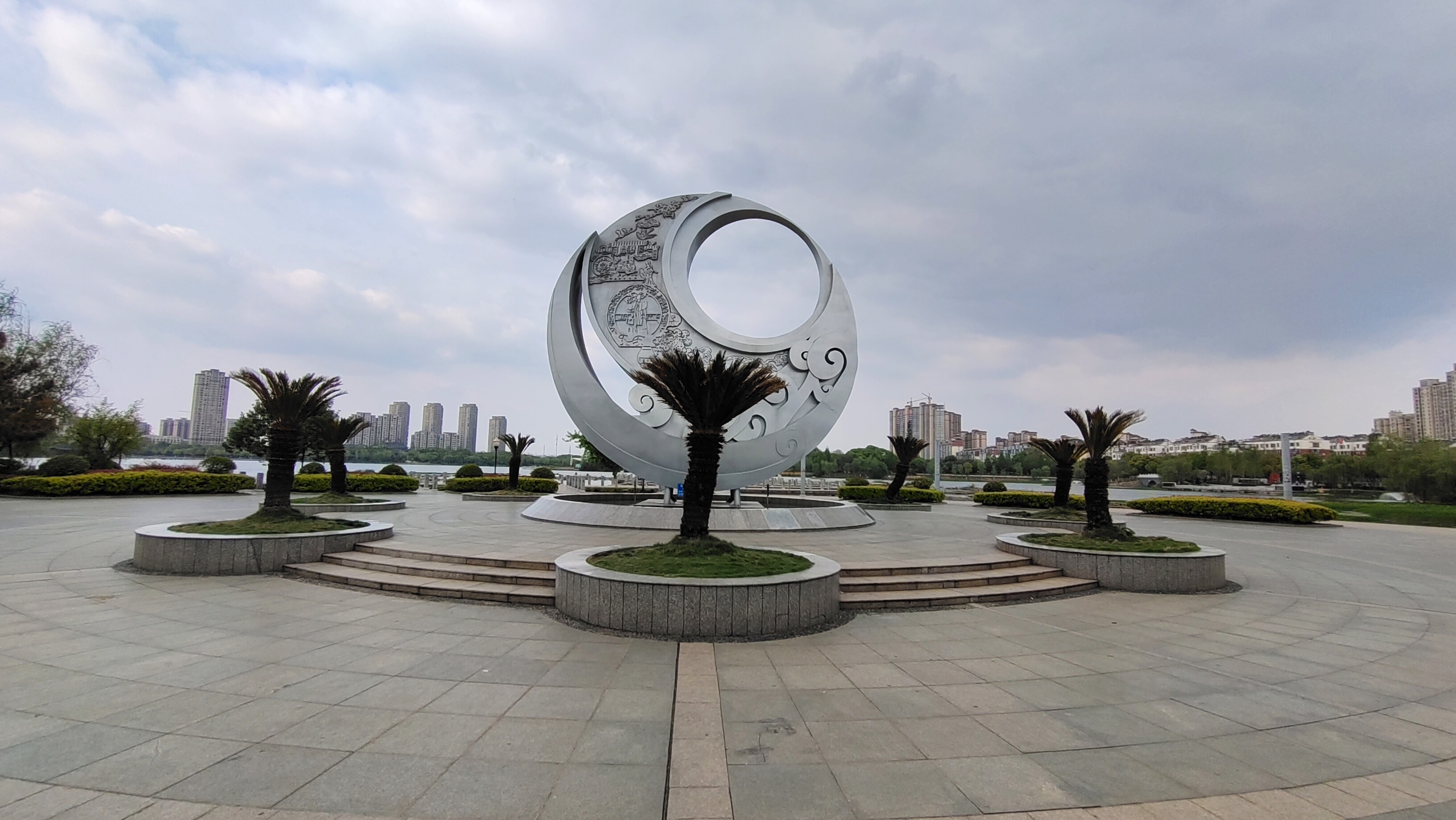 安徽芜湖,唯美的湾沚东湖公园,唐朝诗人的《过芜湖》余音在耳