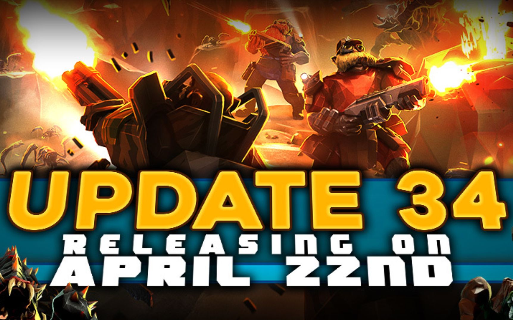 深岩银河u34更新日来临来看一下具体更新内容居然还有新的任务debuff