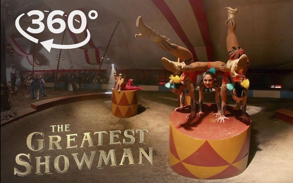 [图]【360°全景VR】歌舞片《马戏之王(The Greatest Showman)》- 狼叔领衔，一首曲目从排练、拍摄到大屏幕呈现（搬运）