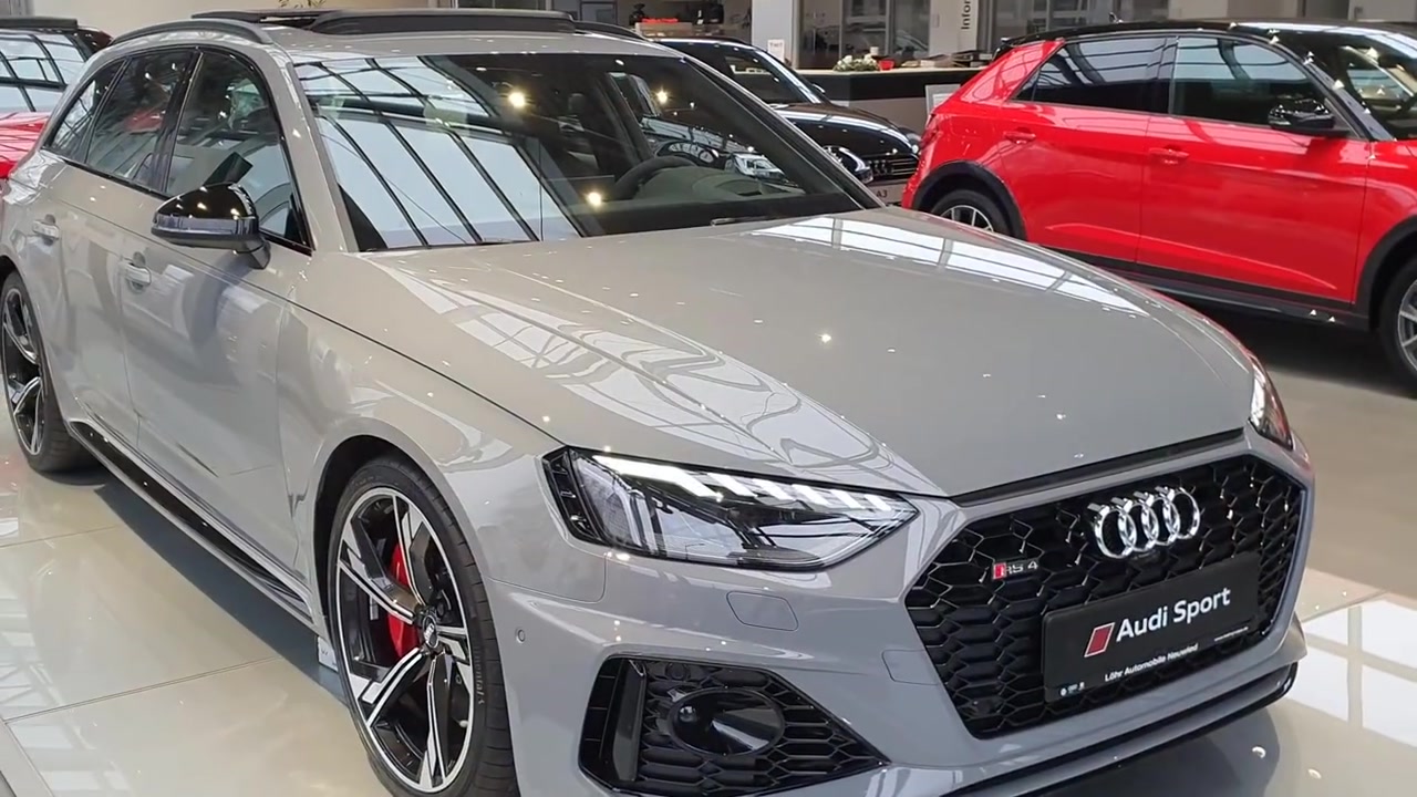 全新奥迪rs4 avant 水泥灰_哔哩哔哩 (゜-゜)つロ 干杯~-bilibili