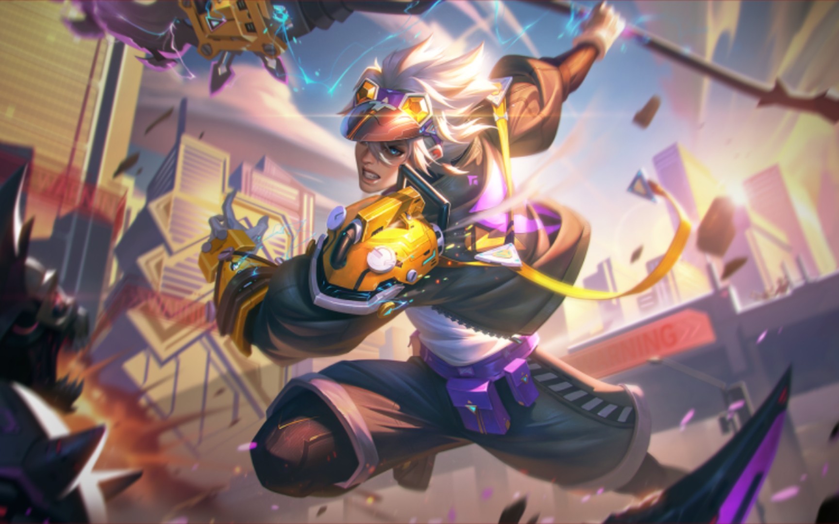 《英魂之刃口袋版》张飞签到皮肤,大招不行啊