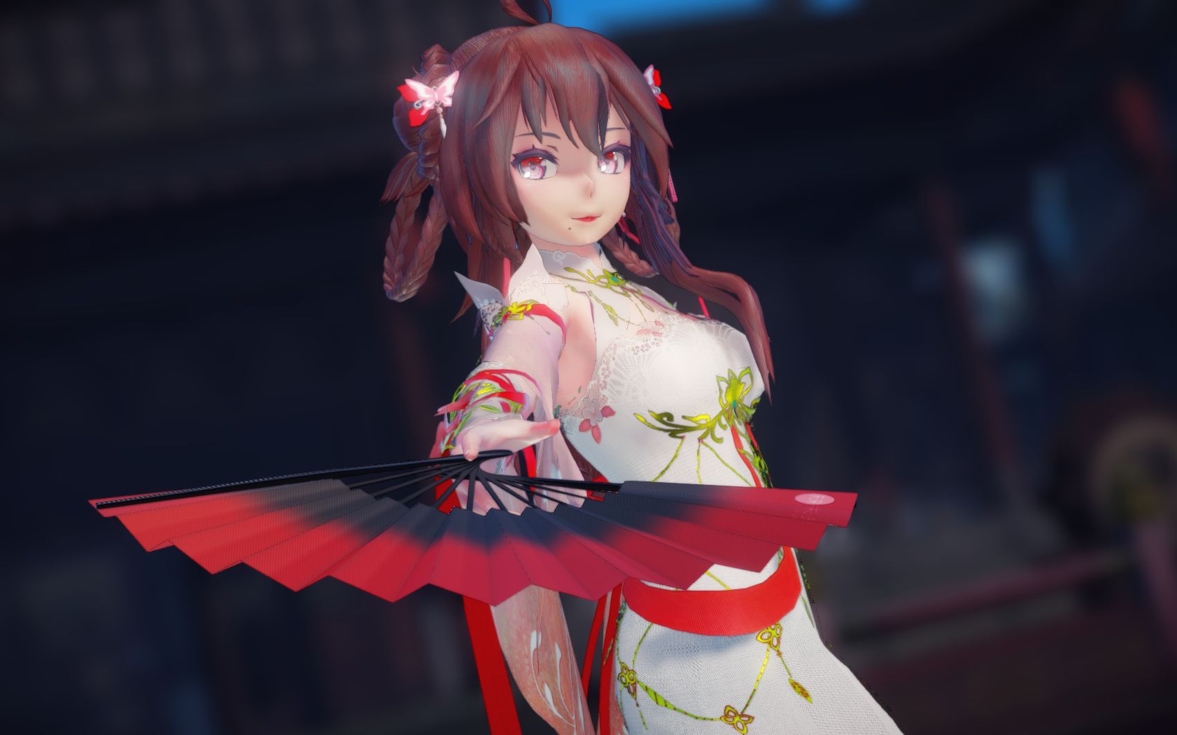 阿绫的舞姿犹如行云流水般灵动洒脱!