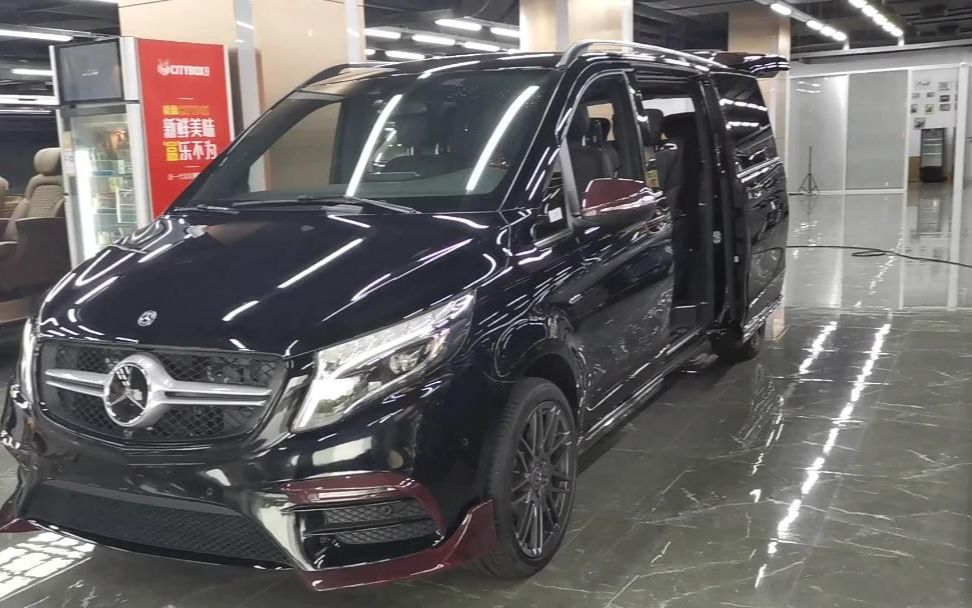 巴博斯碳纖維奔馳v260l的商務車有見過嗎?主要品質很ok