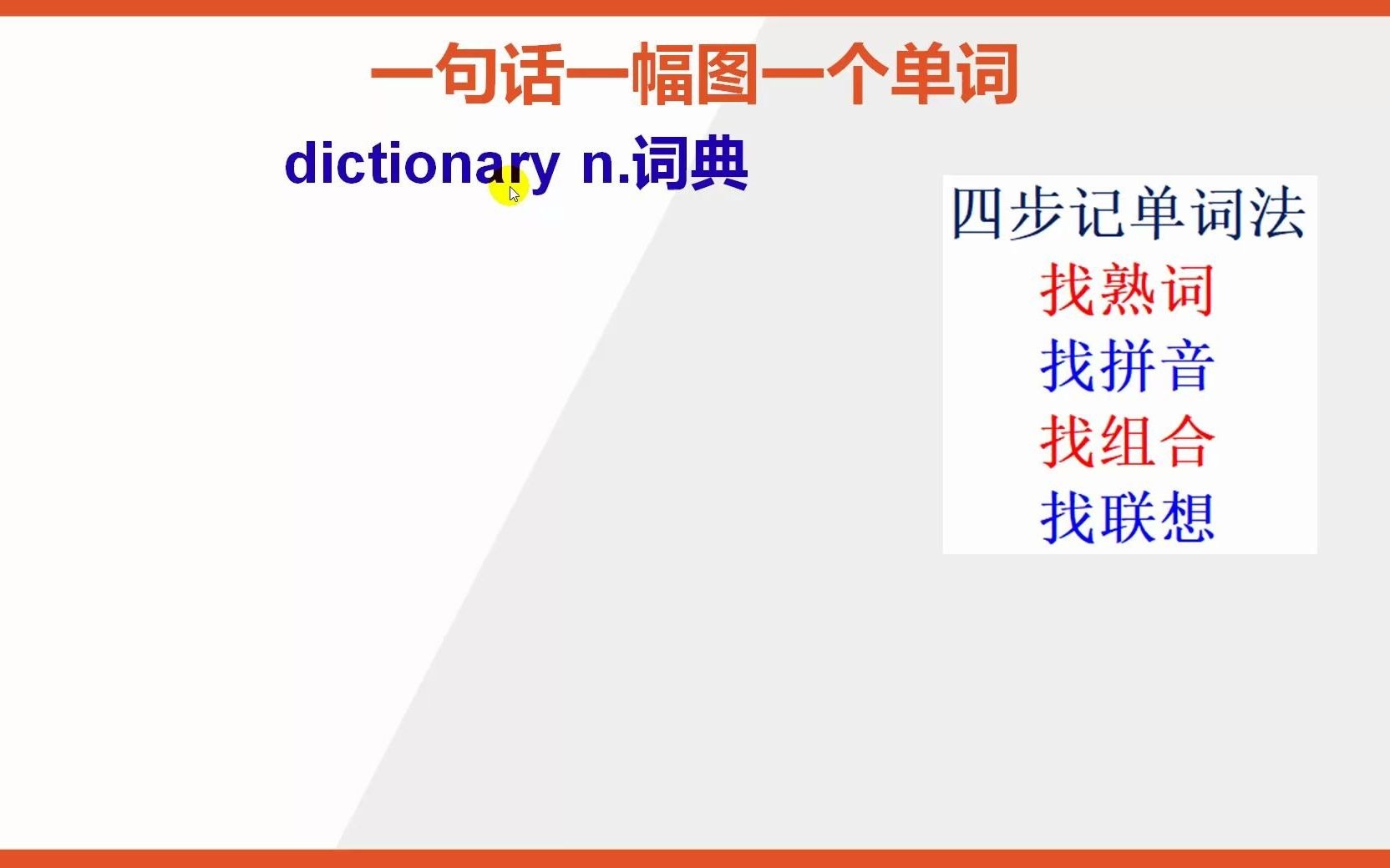 如何去背英文单词dictionary词典哔哩哔哩bilibili