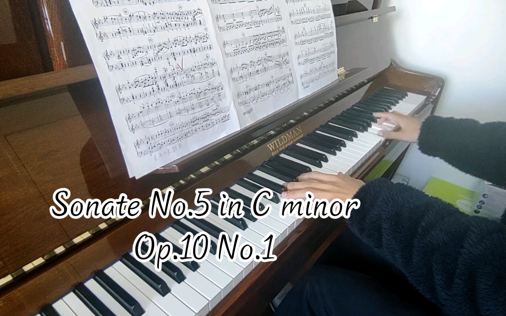 [图]【钢琴】Sonate No.5 in C minor,Op.10 No.1