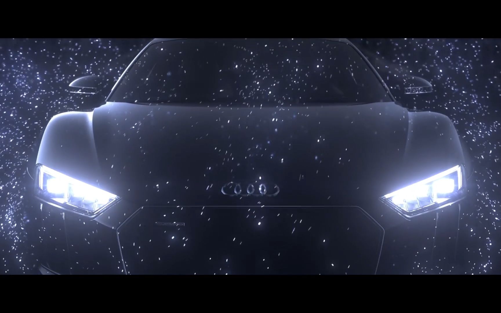 (1080p) 全球仅一辆,《最终幻想15》 限定版奥迪r8 -----"路西斯之星"