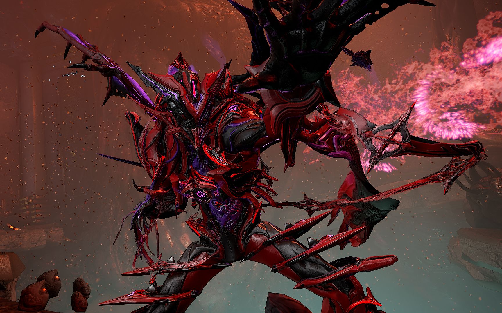 warframe/星际战甲塔罗使徒主题配色——恶魔 摸尸