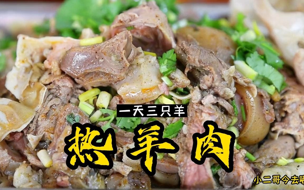 周口太康马厂羊肉汤、烧饼夹羊肉,生意火爆,一天卖3只羊,你来吃过没?哔哩哔哩bilibili