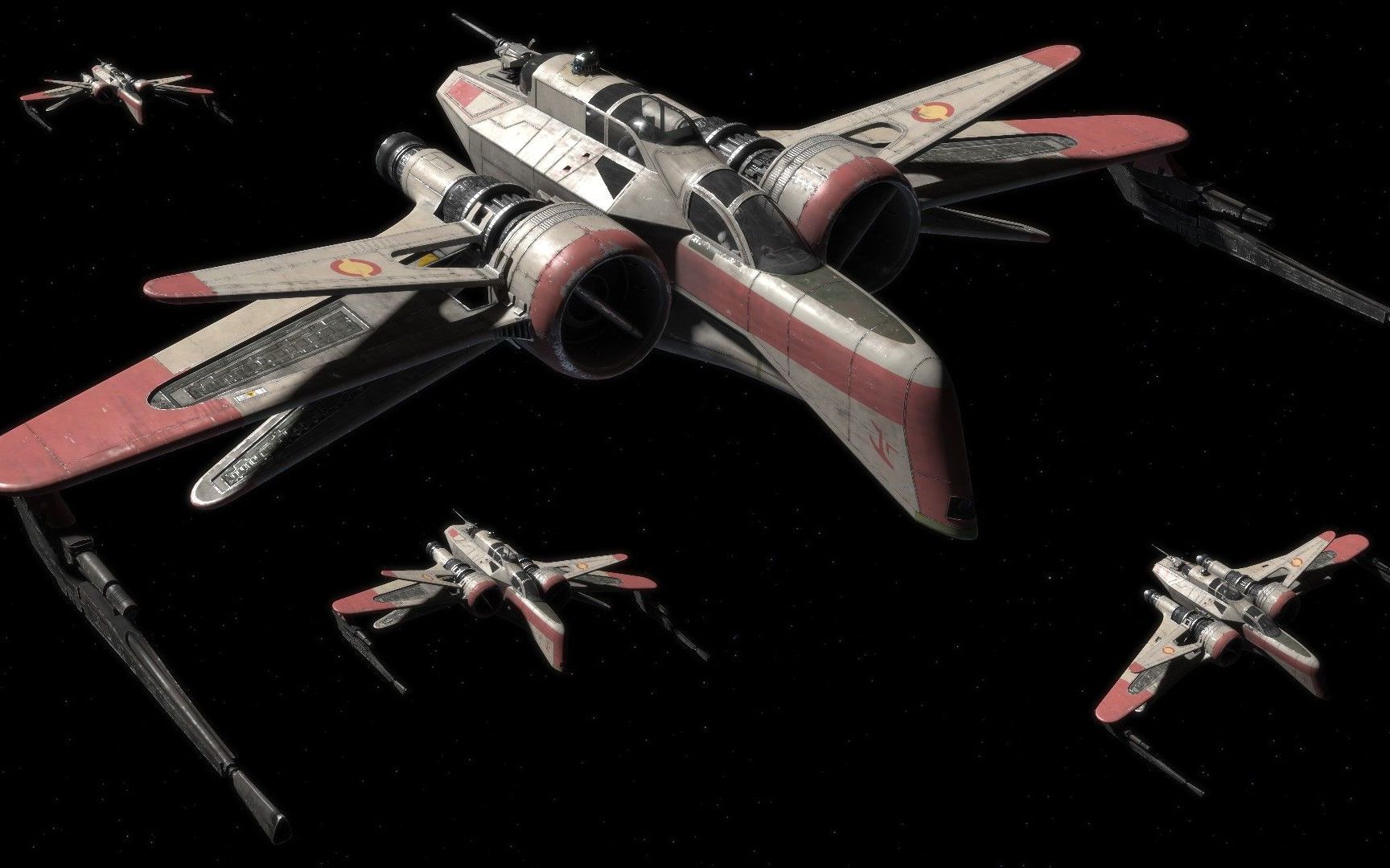 星球大战 arc-170星际战斗机_哔哩哔哩_bilibili