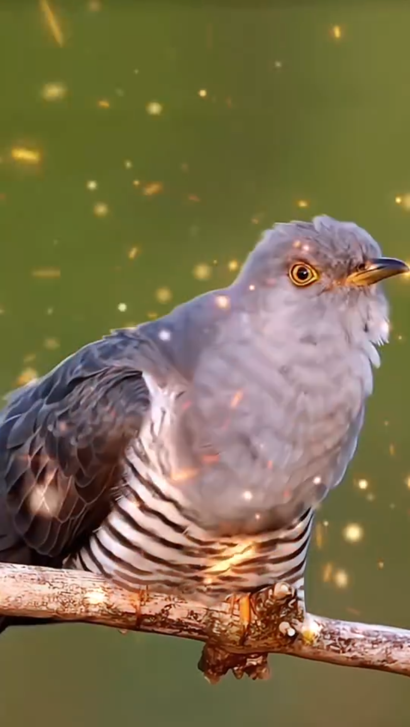 终于看到这个布谷鸟了