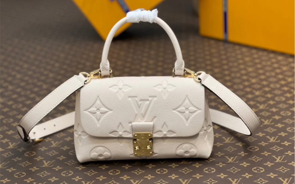 说一下高仿lv路易威登m45978 m46008白色 全皮手提包系列 本款