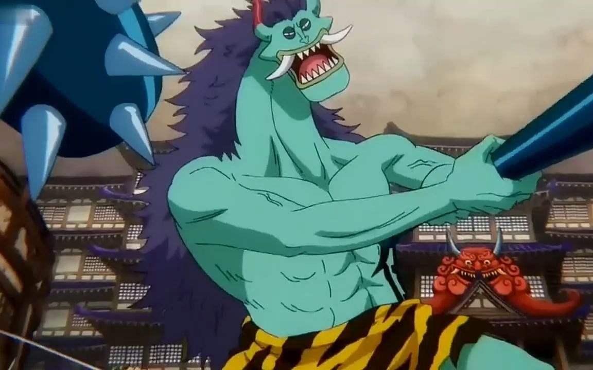 海贼王1001话,路飞变身四档弹跳人形态,一击秒杀蛮霸者