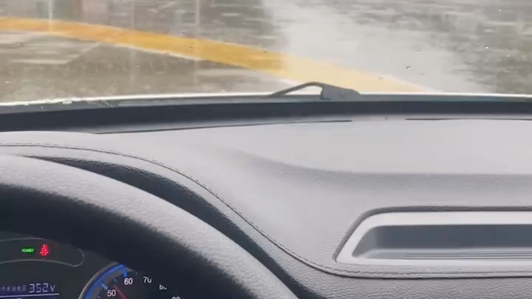 阳和科目三考场下雨天雨刷的使用方法!