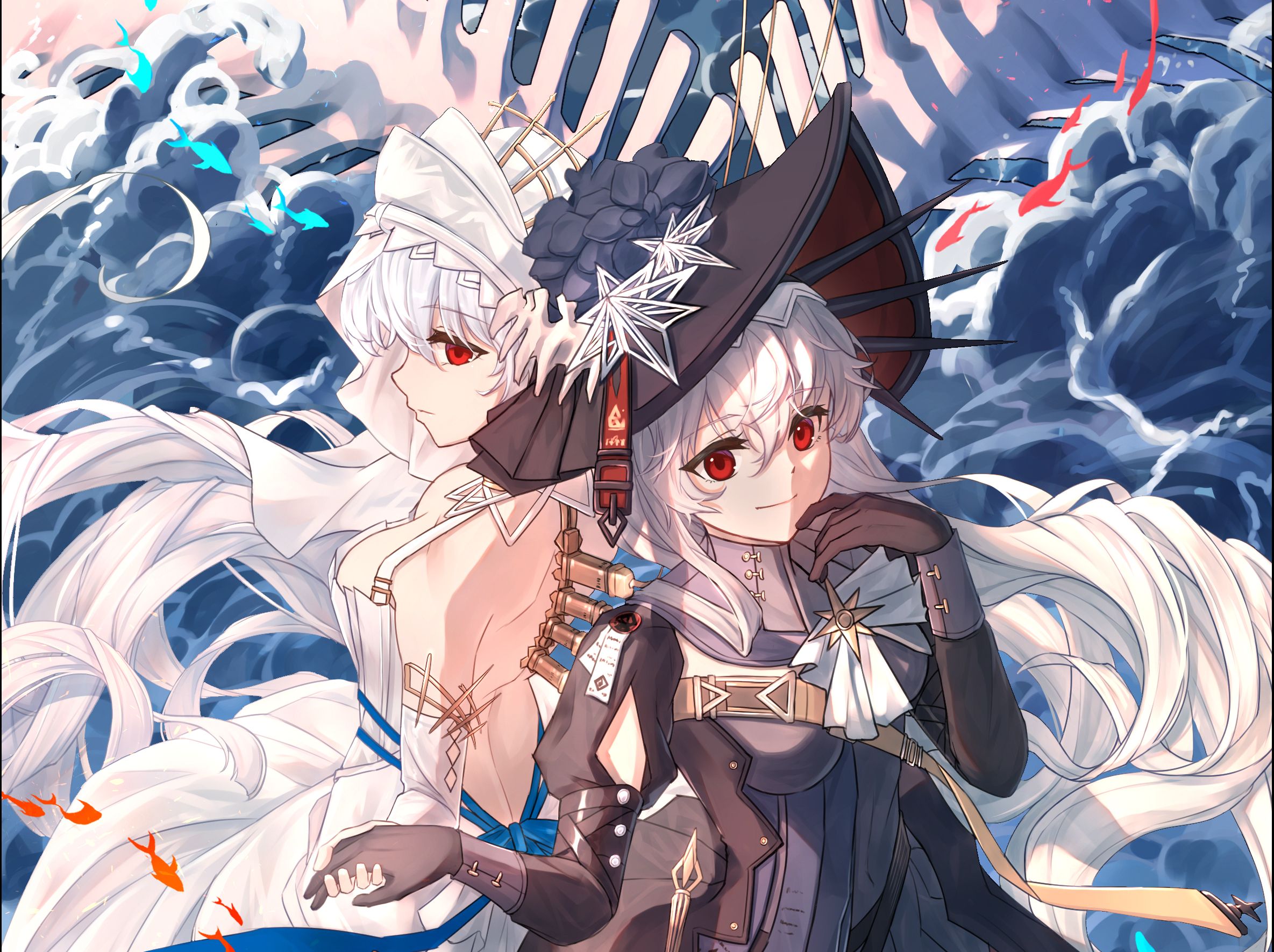 【绘画过程|归溟幽灵鲨】生而为一