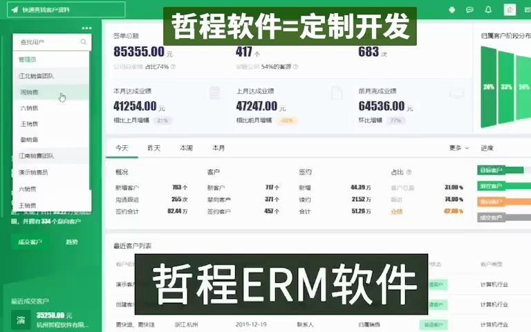 心理咨询ERP软件进销存系统定制开发哔哩哔哩bilibili