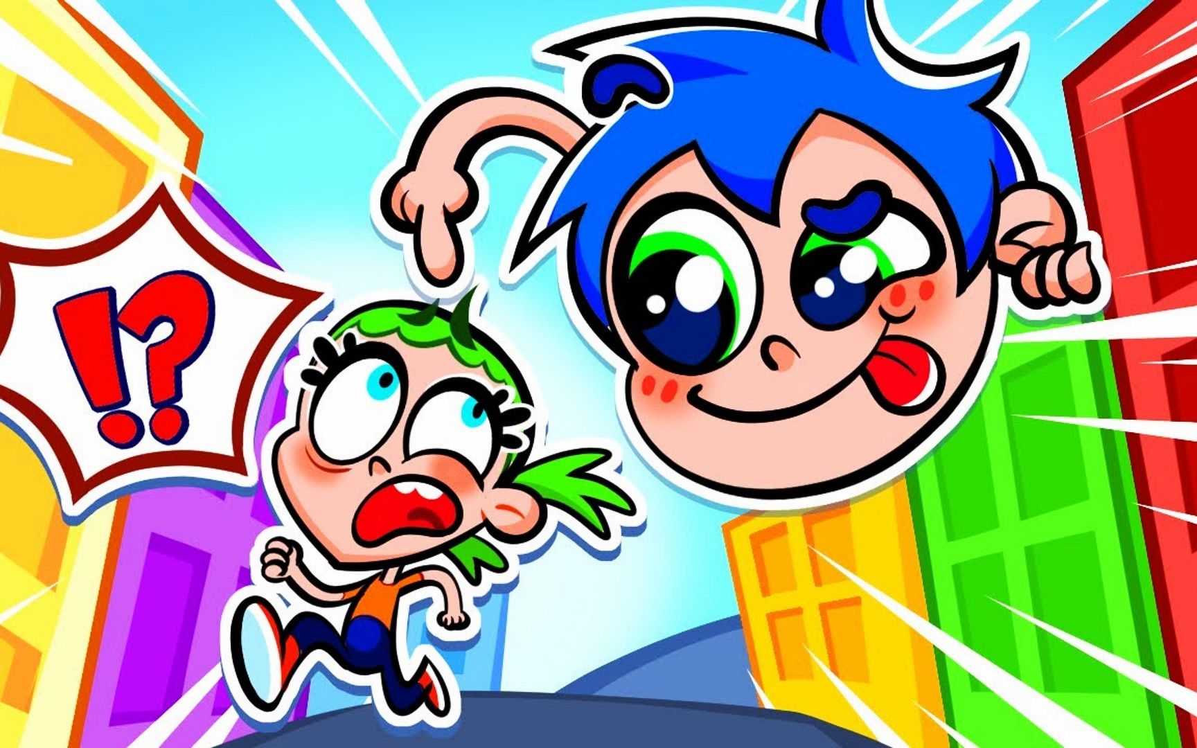 益智动画:趣味大小游戏,拥有神奇遥控,变迷你版娃娃太逗了!