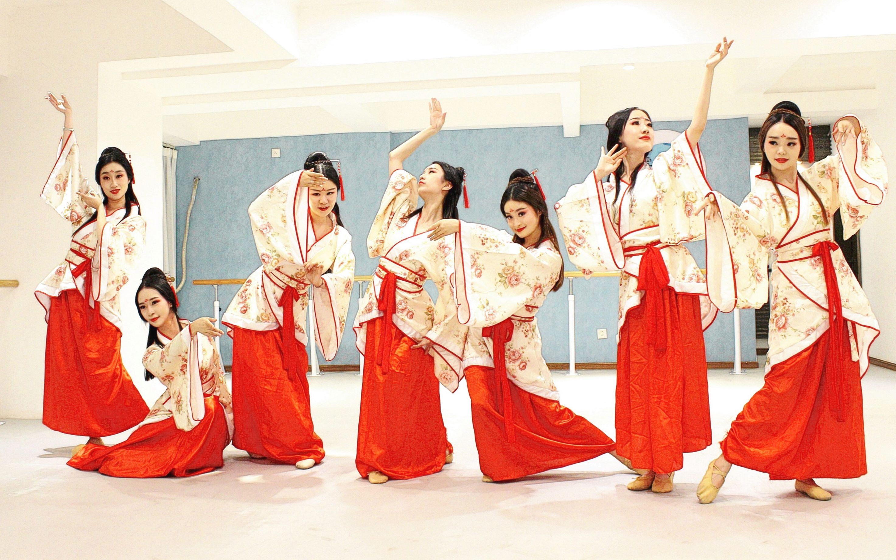 【中国汉唐古典舞】【华云舞蹈工作室】七位仙女姐姐的群舞