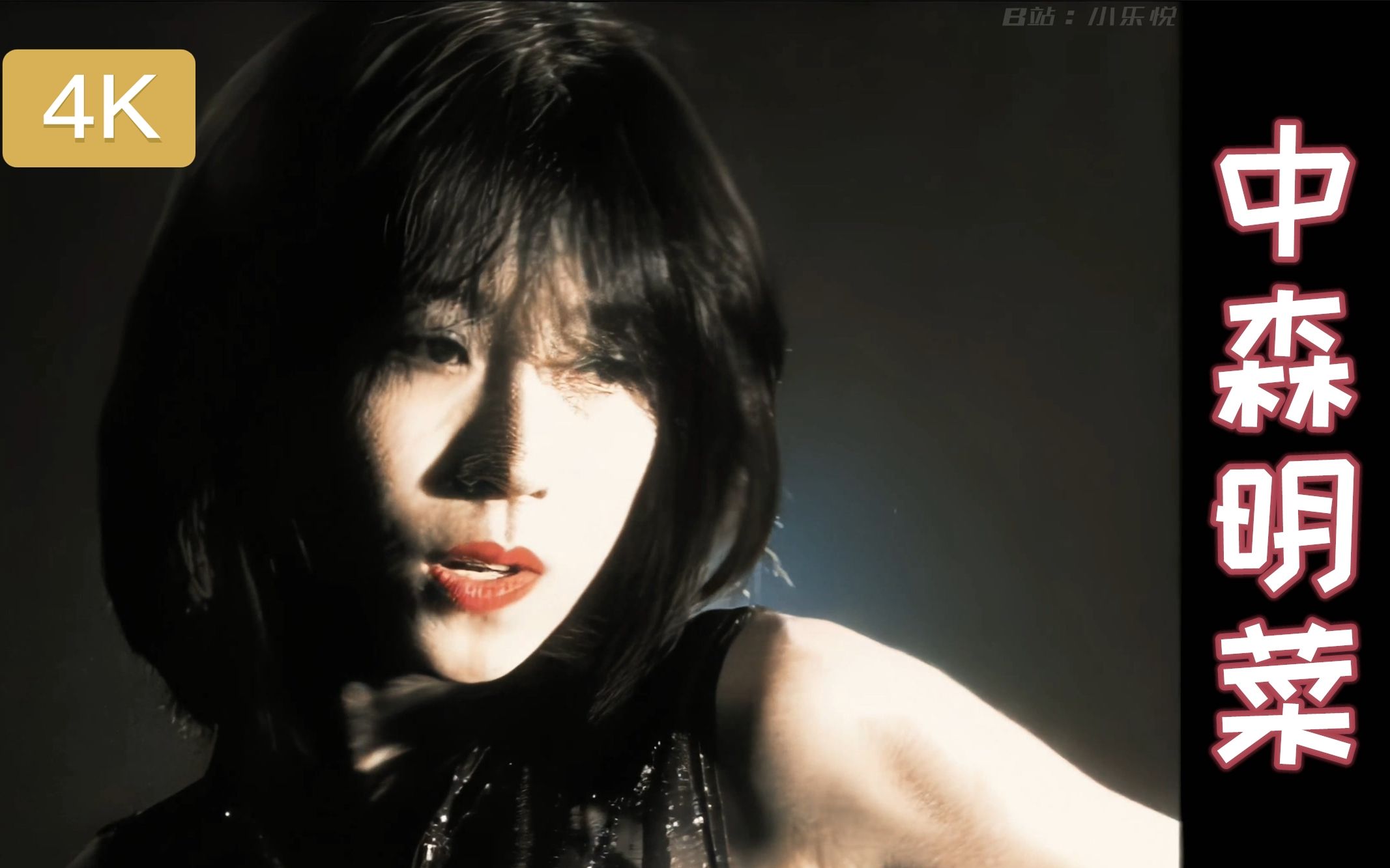4k修复调色收藏版中森明菜moonlightshadow月に吠えろ