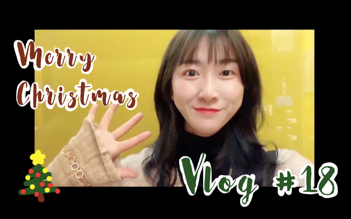 甜心Vlog.21 | 圣诞节逛市集 | H&M大减价 买外套和毛衣 | 厦门花潮吃日料哔哩哔哩bilibili