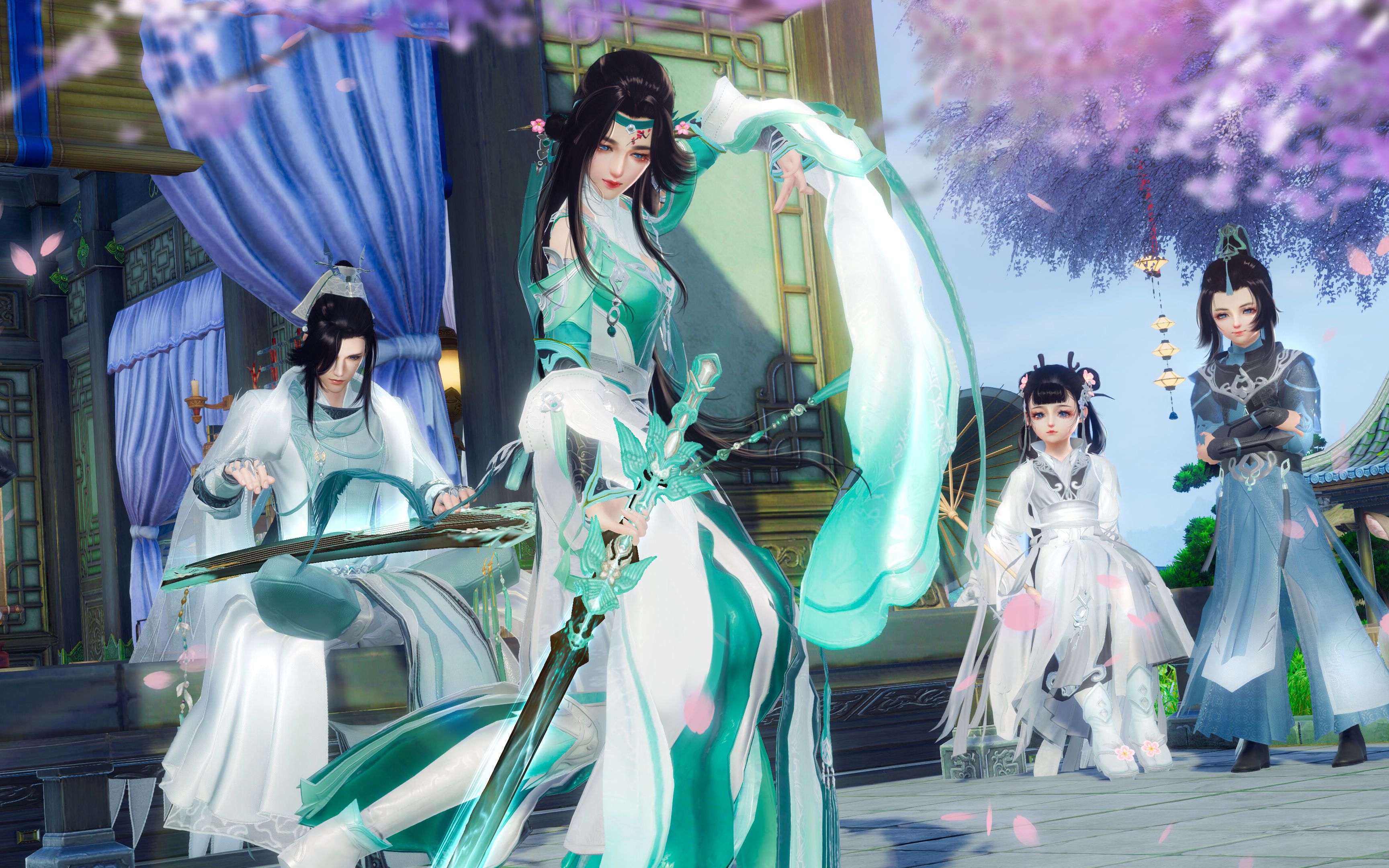 2019 剑网3 双梦镇长歌门阅兵